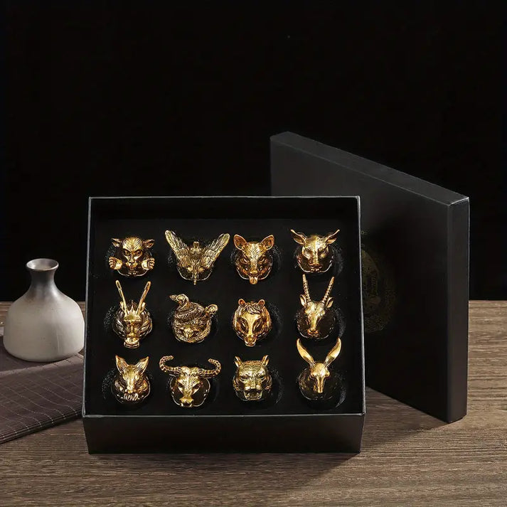 Zodiac Sign Shot Glasses(Set of 12)
